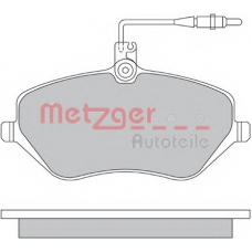1170346 METZGER Комплект тормозных колодок, дисковый тормоз