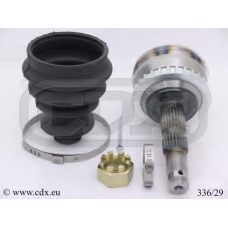 336/29 CDX Шарнирный комплект, приводной вал