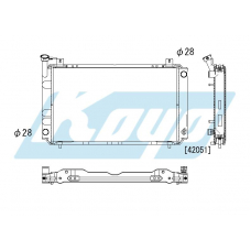 PA020169 KOYO P-tank corrugate-fin ass'y