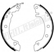 17053 fri.tech. Комплект тормозных колодок