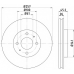 MDC864 MINTEX Тормозной диск