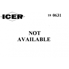 180631 ICER Комплект тормозных колодок, дисковый тормоз