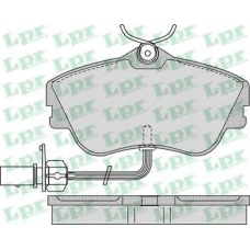 05P977 LPR Комплект тормозных колодок, дисковый тормоз