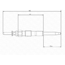 062900039304 MAGNETI MARELLI Свеча накаливания