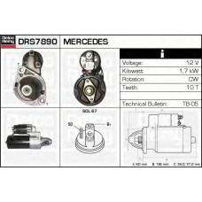 DRS7890 DELCO REMY Стартер