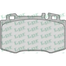 05P899 LPR Комплект тормозных колодок, дисковый тормоз
