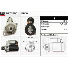 DRT1500 DELCO REMY Стартер