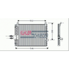 0318301 KUHLER SCHNEIDER Конденсатор, кондиционер