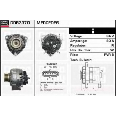 DRB2370X DELCO REMY Генератор