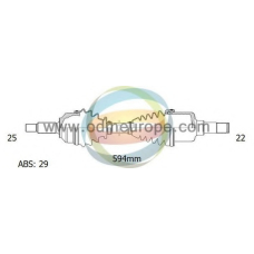 18-161051 ODM-MULTIPARTS Приводной вал