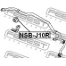 NSB-J10R FEBEST Опора, стабилизатор