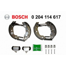 0 204 114 617 BOSCH Комплект тормозных колодок