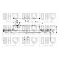 BDC5314 QUINTON HAZELL Тормозной диск