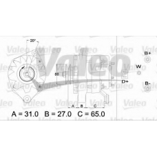 433453 VALEO Генератор