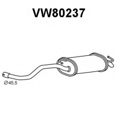 VW80237 VENEPORTE Глушитель выхлопных газов конечный
