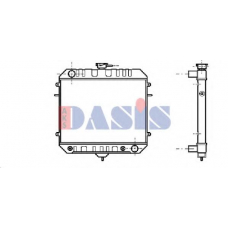 150038N AKS DASIS Радиатор, охлаждение двигателя