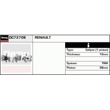 DC73708 DELCO REMY Тормозной суппорт