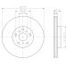 MDC901 MINTEX Тормозной диск