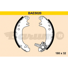 BAE5020 BARUM Комплект тормозных колодок