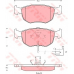 GDB1213 TRW Комплект тормозных колодок, дисковый тормоз