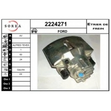 2224271 EAI Тормозной суппорт