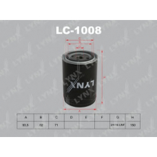 LC-1008 LYNX Фильтр масляный
