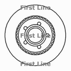 FBD107 FIRST LINE Тормозной диск
