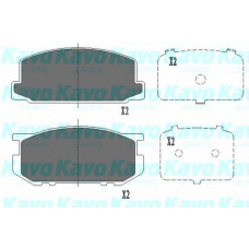 KBP-9030 KAVO PARTS Комплект тормозных колодок, дисковый тормоз