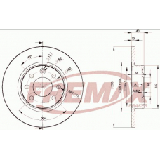 BD-2947 FREMAX Тормозной диск