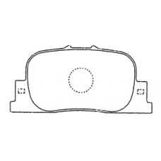 PN-1431 JNBK Колодки тормозные