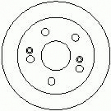 38402 KAWE Тормозной диск