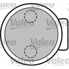 540030 VALEO Комплект тормозных колодок, дисковый тормоз