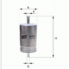 WF8316 WIX Топливный фильтр