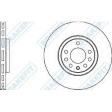 DK6069 APEC Тормозной диск