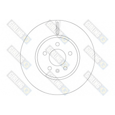 6062601 GIRLING Тормозной диск