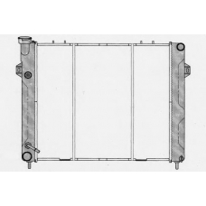 0100706 BEHR Radiator