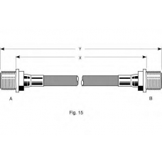 PHA110 TRW Тормозной шланг