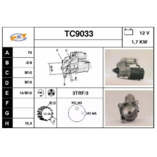 TC9033 SNRA Стартер