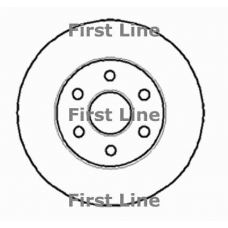 FBD251 FIRST LINE Тормозной диск