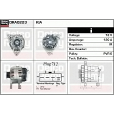 DRA0223 DELCO REMY Генератор