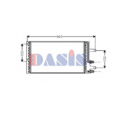 302010N AKS DASIS Конденсатор, кондиционер