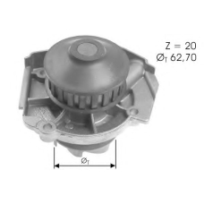 91586 SPIDAN Водяной насос