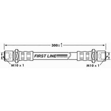 FBH7205 FIRST LINE Тормозной шланг