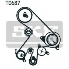 VKMA 91100 SKF Комплект ремня грм