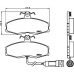 T0215 PAGID Комплект тормозных колодок, дисковый тормоз