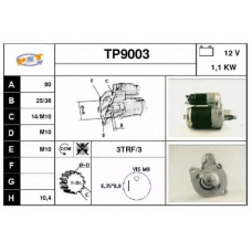 TP9003 SNRA Стартер