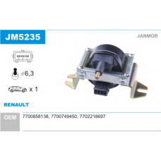 JM5235 JANMOR Катушка зажигания