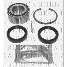 BWK539 BORG & BECK Комплект подшипника ступицы колеса