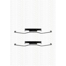 8105 101214 TRISCAN Комплектующие, колодки дискового тормоза