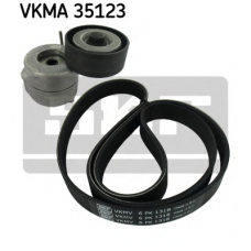 VKMA 35123 SKF Поликлиновой ременный комплект